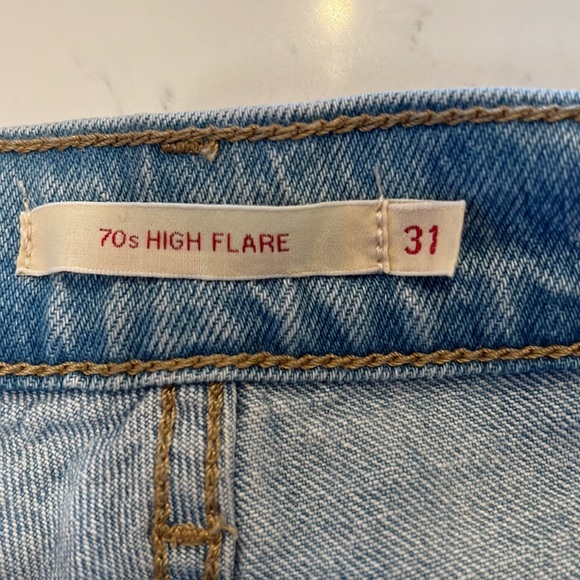 Levi’s 70’s high rise flare. - Picture 5 of 7